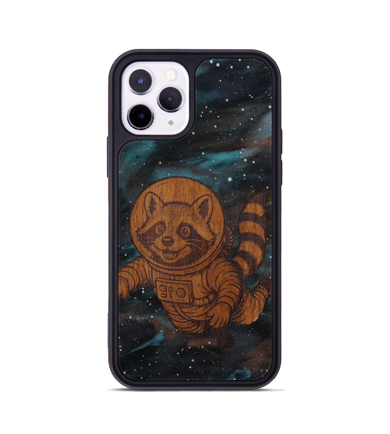 iPhone 11 Pro Wood Phone Case - Galactic Bandit (Curated)