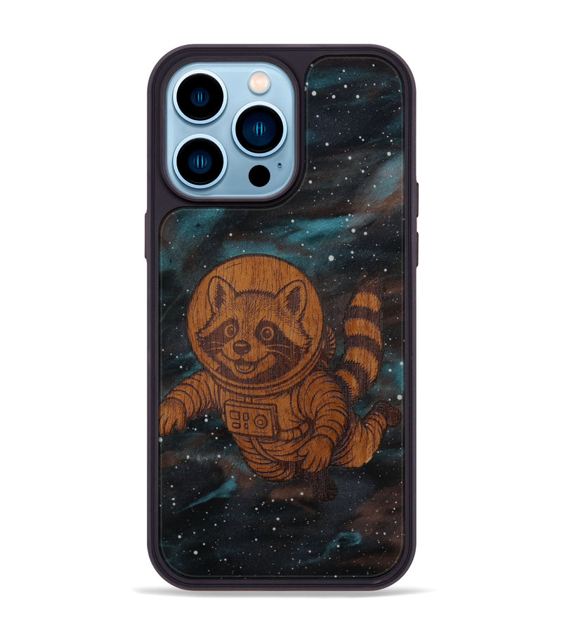 iPhone 14 Pro Max Wood Phone Case - Galactic Bandit (Curated)