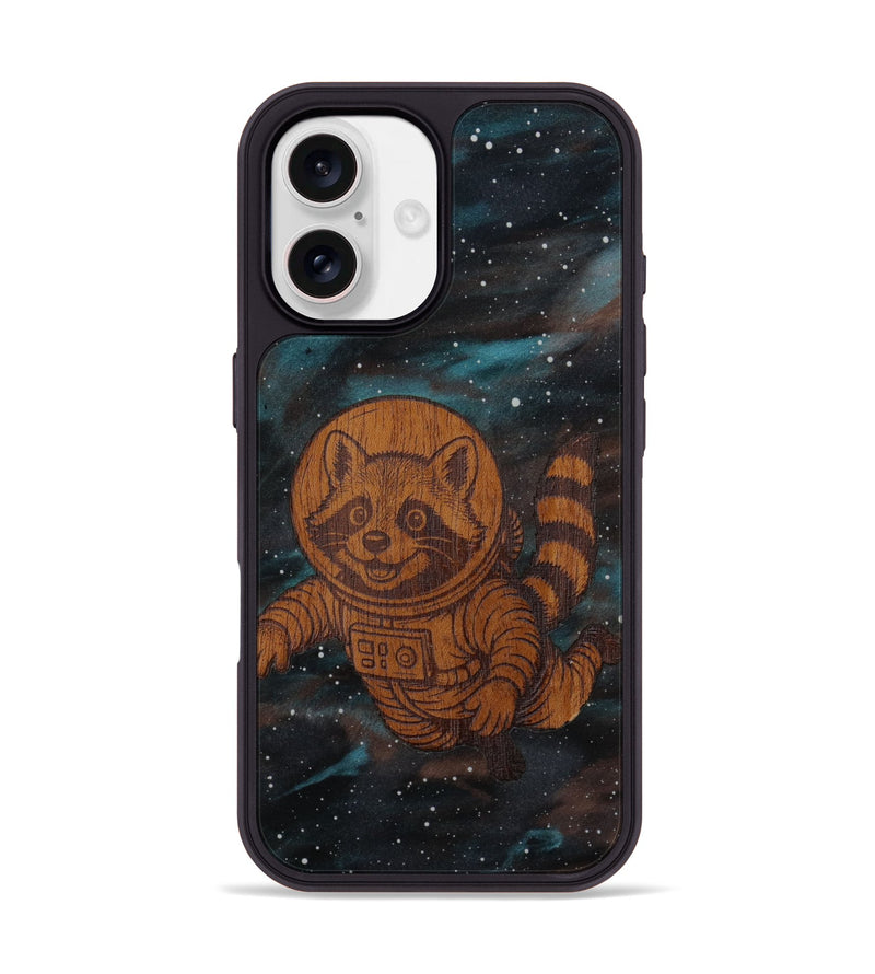 iPhone 17 Wood Phone Case - Galactic Bandit (Curated)