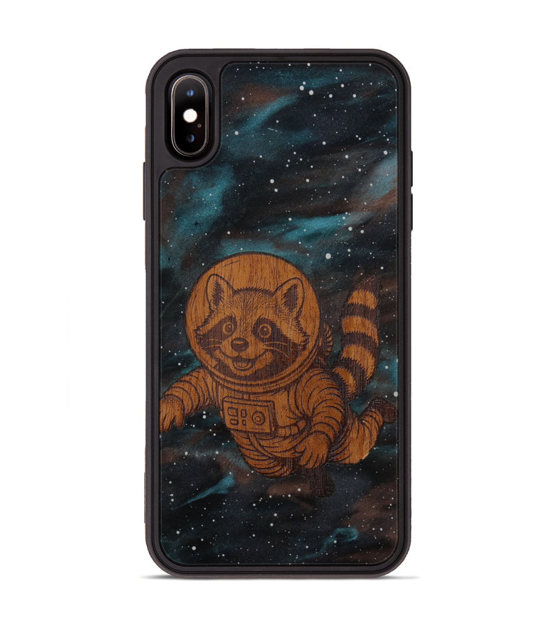 iPhone Xs Max Wood Phone Case - Galactic Bandit (Curated)