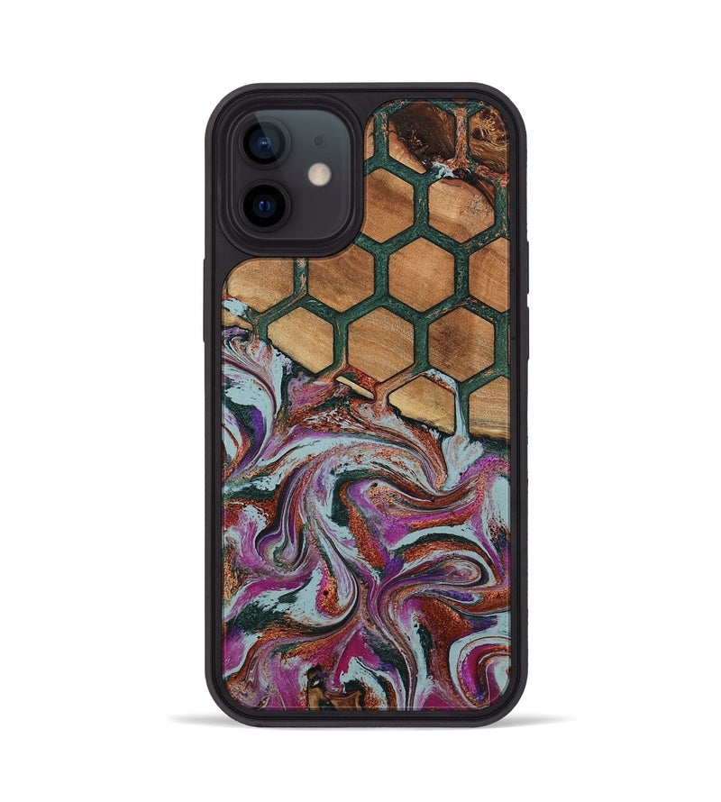 iPhone 12 Wood Phone Case - Fallon (Pattern, 790646)