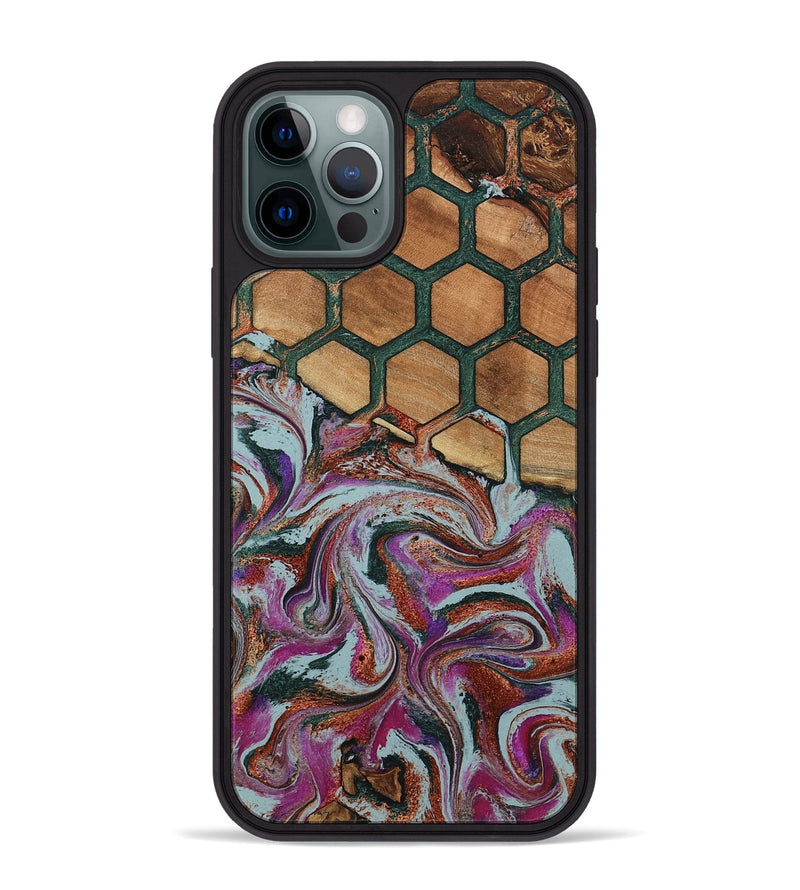 iPhone 12 Pro Max Wood Phone Case - Fallon (Pattern, 790646)