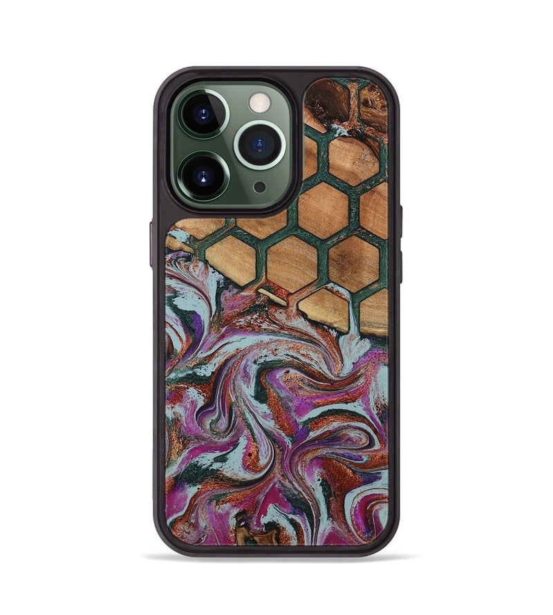 iPhone 13 Pro Wood Phone Case - Fallon (Pattern, 790646)