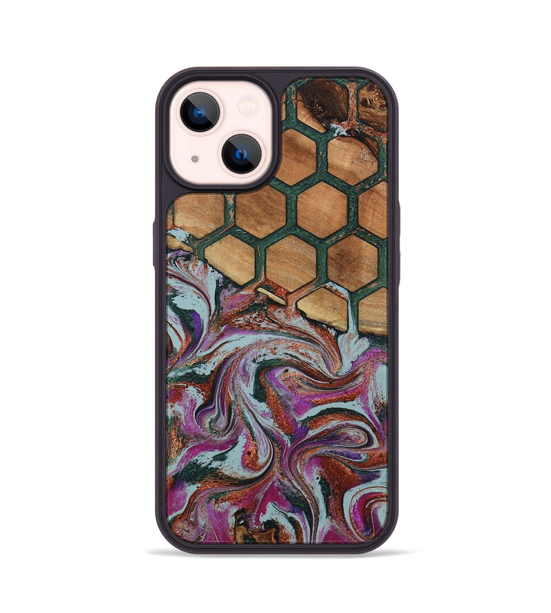 iPhone 14 Wood Phone Case - Fallon (Pattern, 790646)