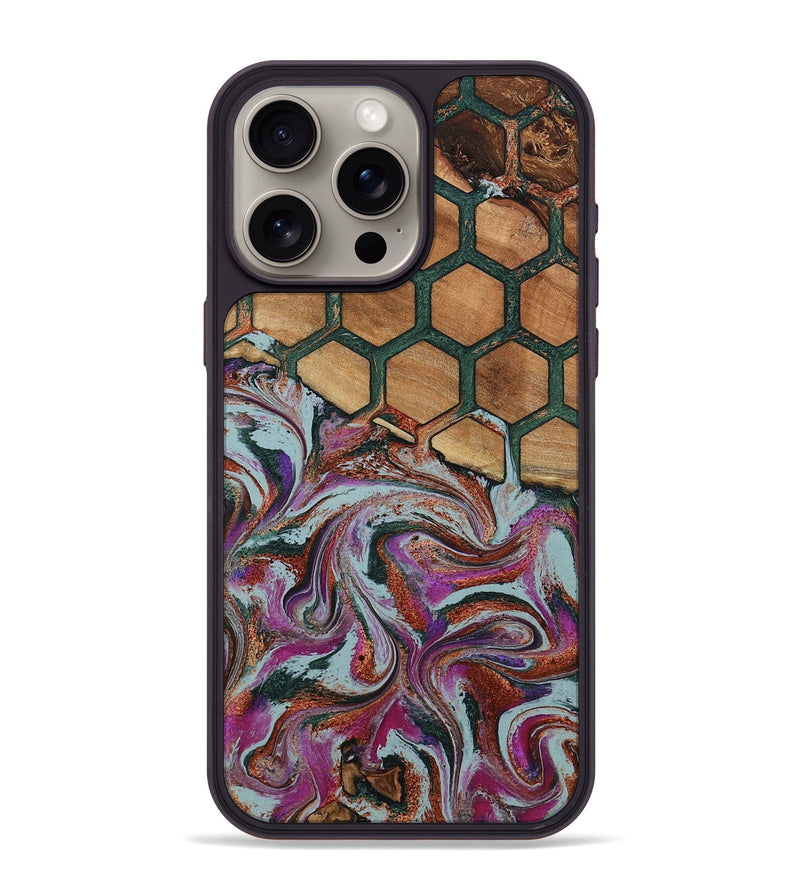 iPhone 15 Pro Max Wood Phone Case - Fallon (Pattern, 790646)