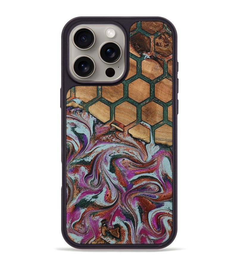 iPhone 16 Pro Max Wood Phone Case - Fallon (Pattern, 790646)
