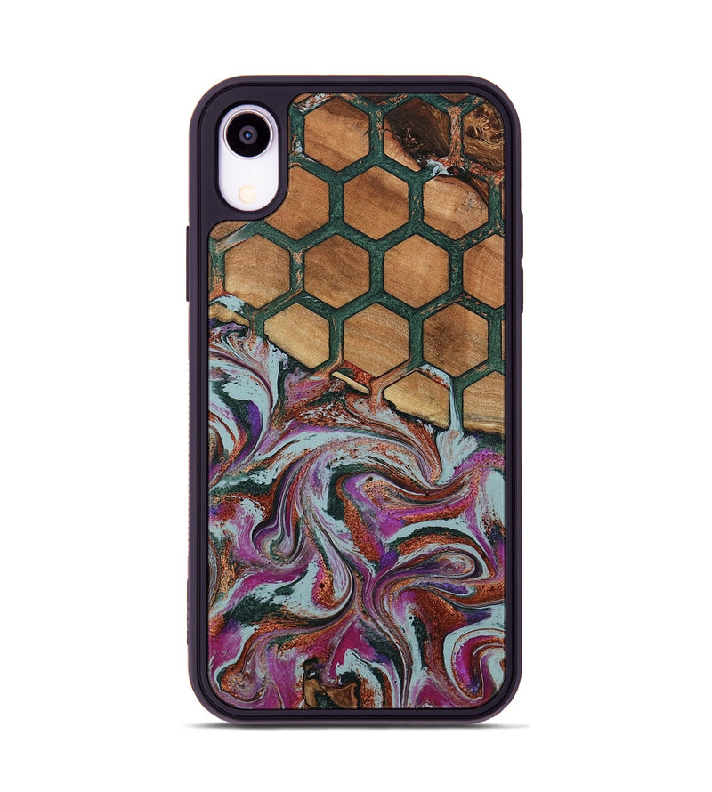 iPhone Xr Wood Phone Case - Fallon (Pattern, 790646)