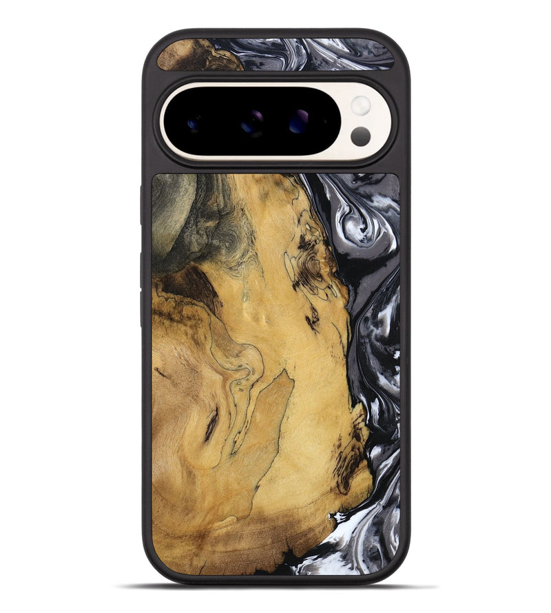 Pixel 9 Pro XL Wood Phone Case - Jimena (Black & White, 790661)