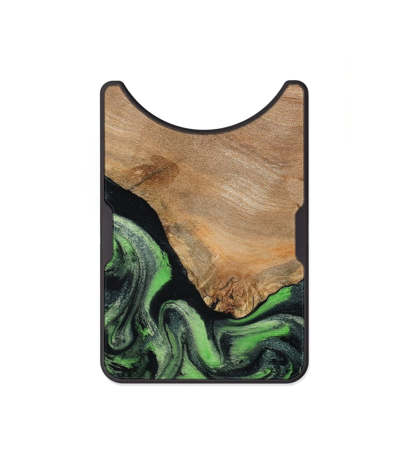 Alloy Wood Wallet - Obie (Green, 790675)