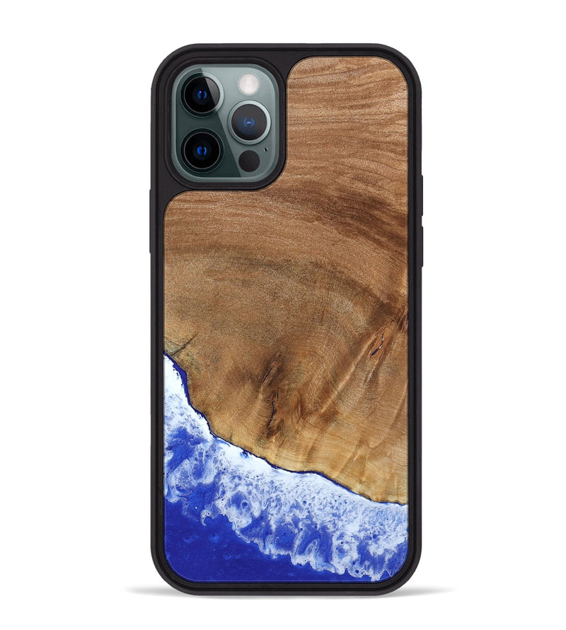 iPhone 12 Pro Max Wood Phone Case - Quiana (Coastal, 790724)