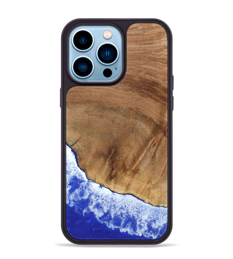 iPhone 14 Pro Max Wood Phone Case - Quiana (Coastal, 790724)