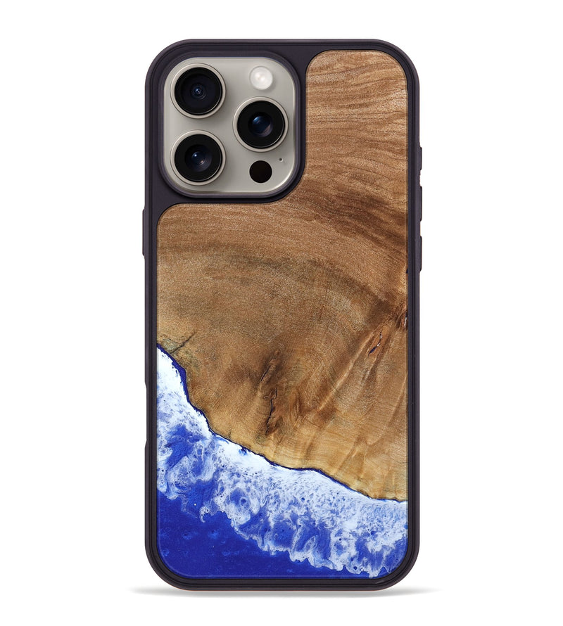 iPhone 16 Pro Max Wood Phone Case - Quiana (Coastal, 790724)