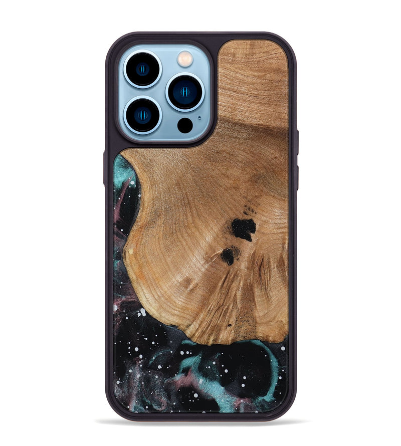 iPhone 14 Pro Max Wood Phone Case - Jerica (Cosmos, 790736)