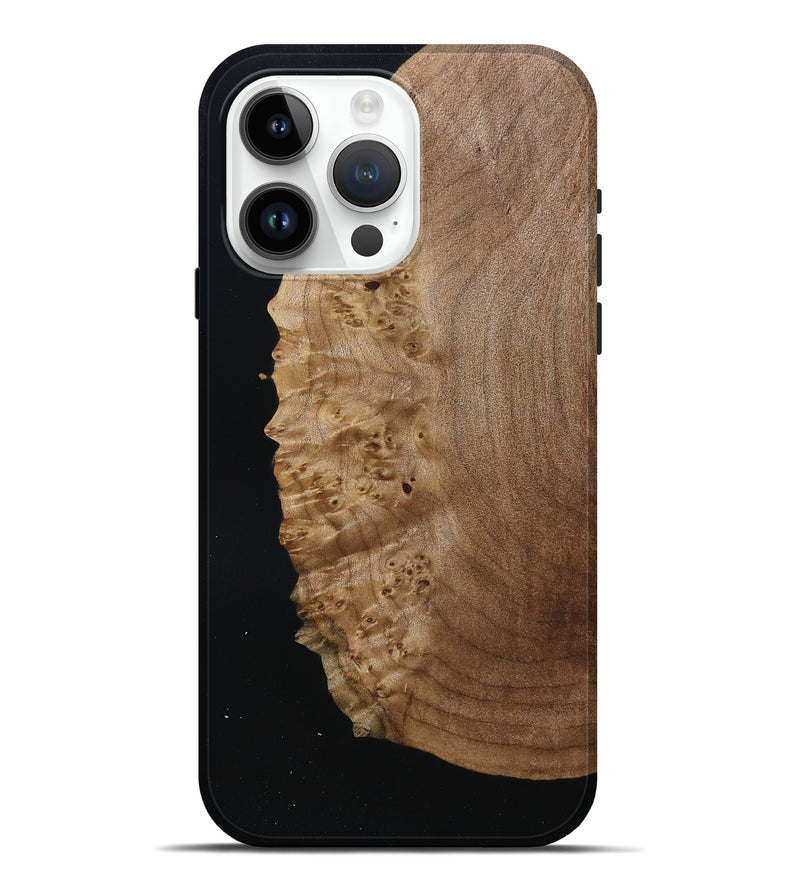 iPhone 15 Pro Max Wood Live Edge Phone Case - Ilene (Wood Burl, 790764)