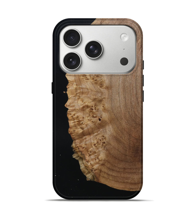 iPhone 17 Pro Wood Live Edge Phone Case - Ilene (Wood Burl, 790764)