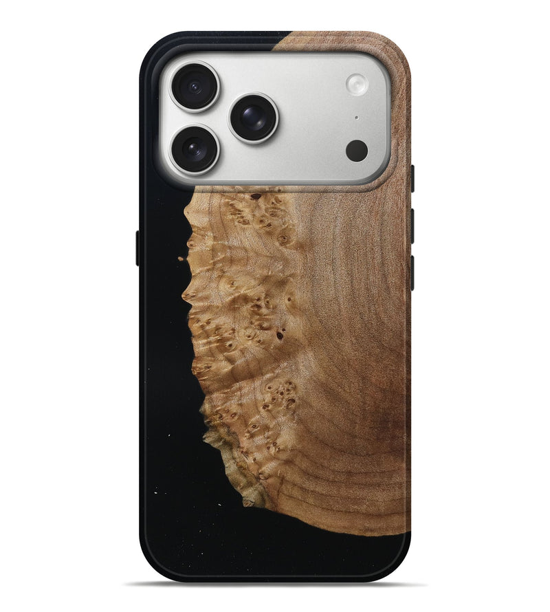 iPhone 17 Pro Max Wood Live Edge Phone Case - Ilene (Wood Burl, 790764)