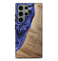 Galaxy S23 Ultra Wood Live Edge Phone Case - Kieran (Blue, 790767)