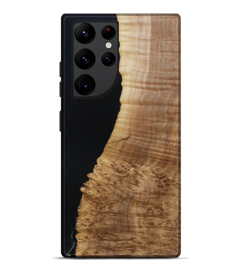 Galaxy S22 Ultra Wood Live Edge Phone Case - Kailey (Wood Burl, 790773)