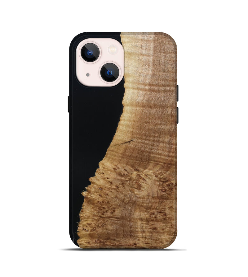 iPhone 13 mini Wood Live Edge Phone Case - Kailey (Wood Burl, 790773)