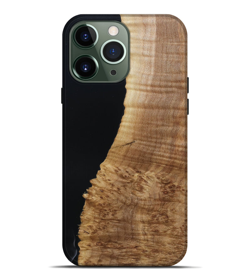 iPhone 13 Pro Max Wood Live Edge Phone Case - Kailey (Wood Burl, 790773)