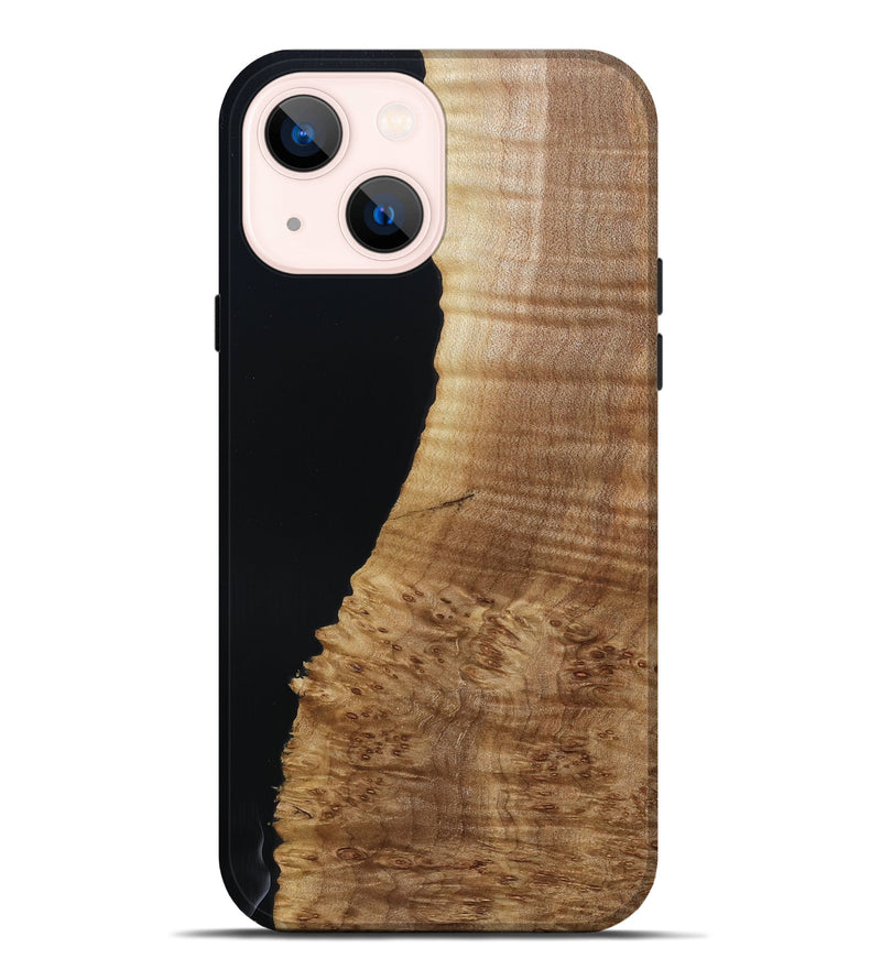 iPhone 14 Plus Wood Live Edge Phone Case - Kailey (Wood Burl, 790773)