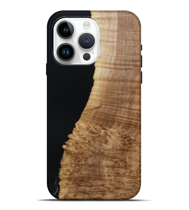 iPhone 15 Pro Max Wood Live Edge Phone Case - Kailey (Wood Burl, 790773)