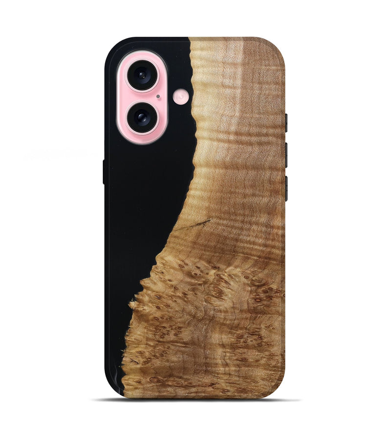 iPhone 17 Wood Live Edge Phone Case - Kailey (Wood Burl, 790773)