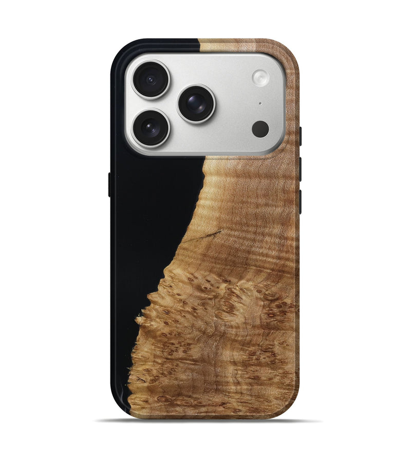 iPhone 17 Pro Wood Live Edge Phone Case - Kailey (Wood Burl, 790773)