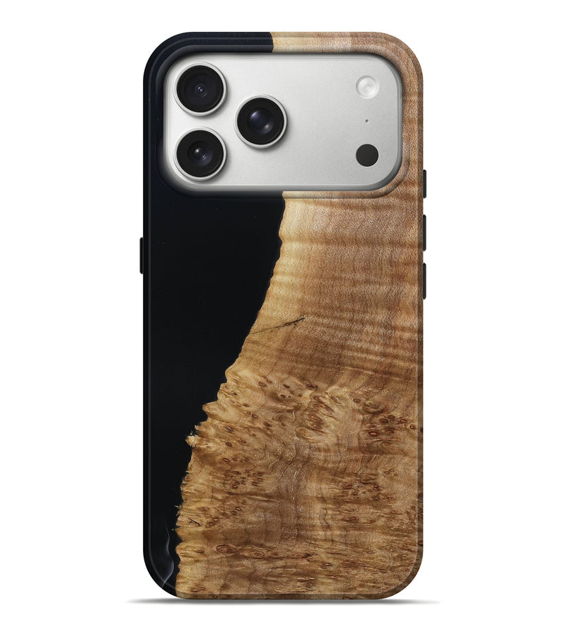 iPhone 17 Pro Max Wood Live Edge Phone Case - Kailey (Wood Burl, 790773)