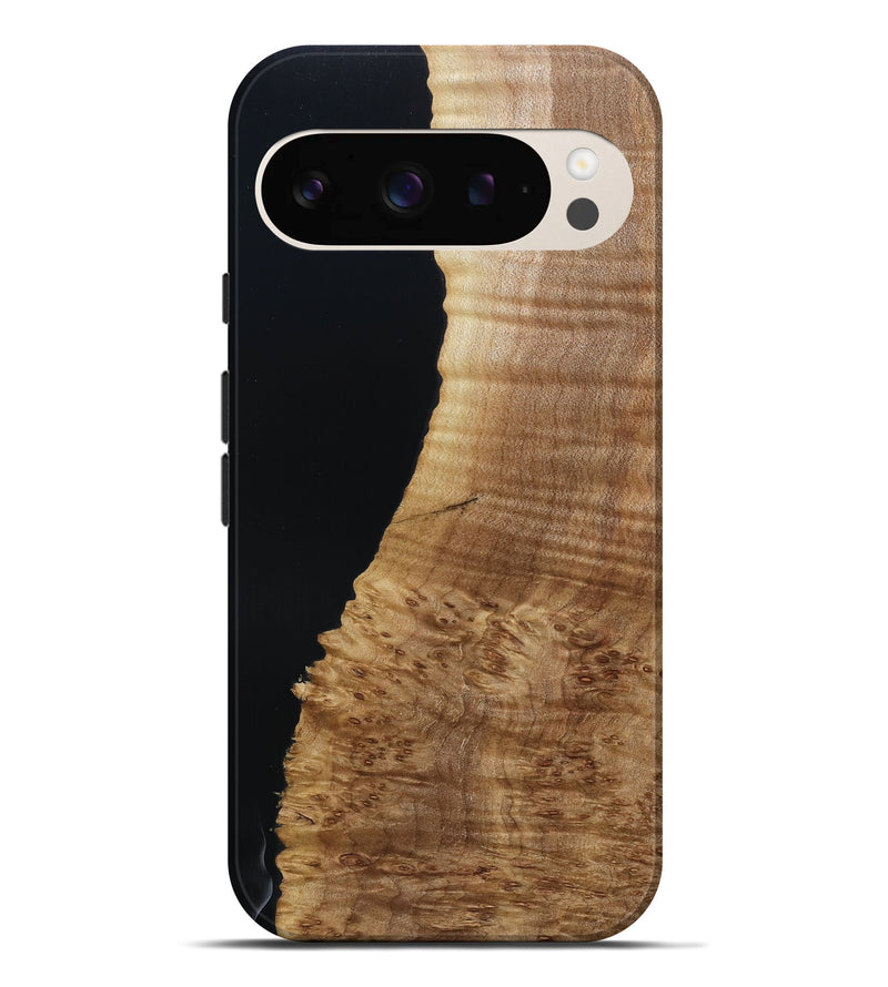 Pixel 9 Pro XL Wood Live Edge Phone Case - Kailey (Wood Burl, 790773)