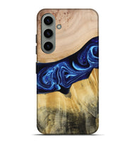 Galaxy S24 Plus Wood Live Edge Phone Case - Saint (Blue, 790777)
