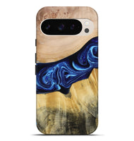 Pixel 9 Pro XL Wood Live Edge Phone Case - Saint (Blue, 790777)