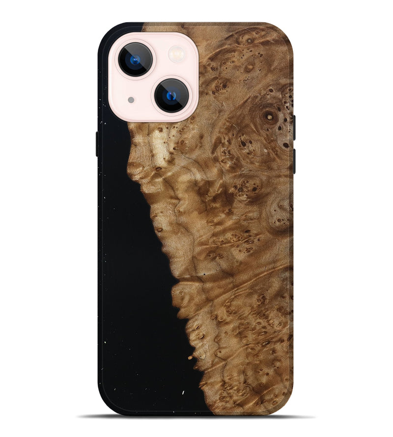 iPhone 14 Plus Wood Live Edge Phone Case - Claire (Wood Burl, 790782)