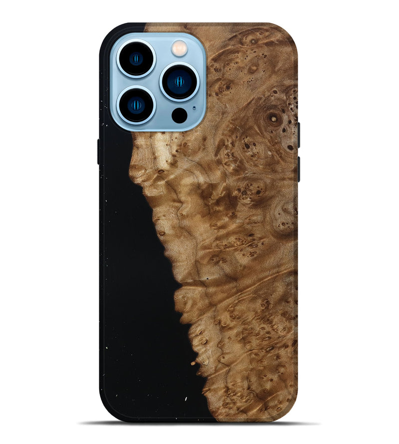 iPhone 14 Pro Max Wood Live Edge Phone Case - Claire (Wood Burl, 790782)