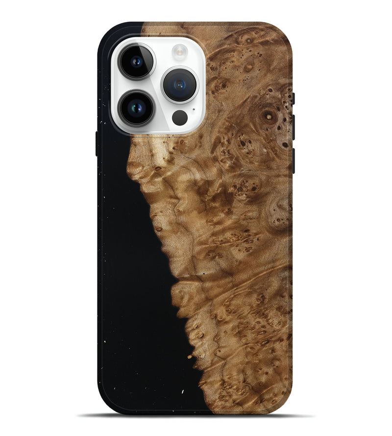 iPhone 15 Pro Max Wood Live Edge Phone Case - Claire (Wood Burl, 790782)