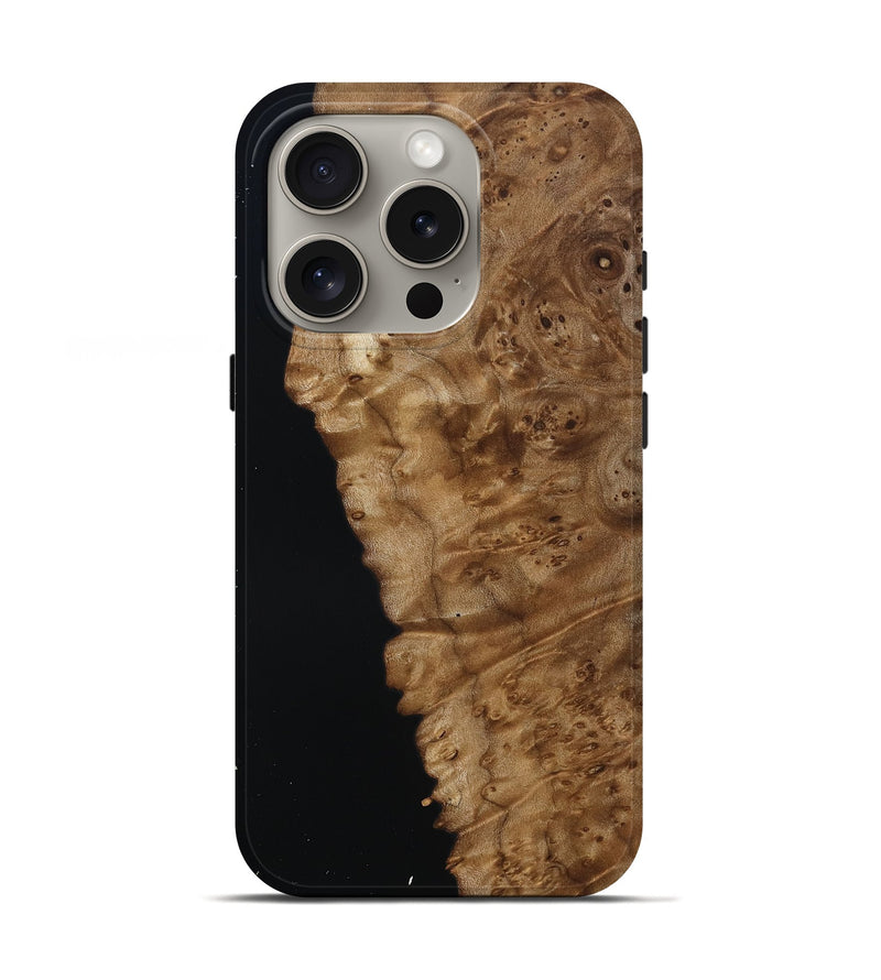 iPhone 16 Pro Wood Live Edge Phone Case - Claire (Wood Burl, 790782)