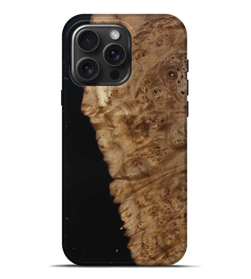 iPhone 16 Pro Max Wood Live Edge Phone Case - Claire (Wood Burl, 790782)