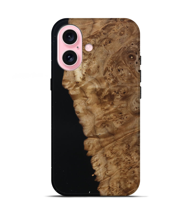 iPhone 17 Wood Live Edge Phone Case - Claire (Wood Burl, 790782)