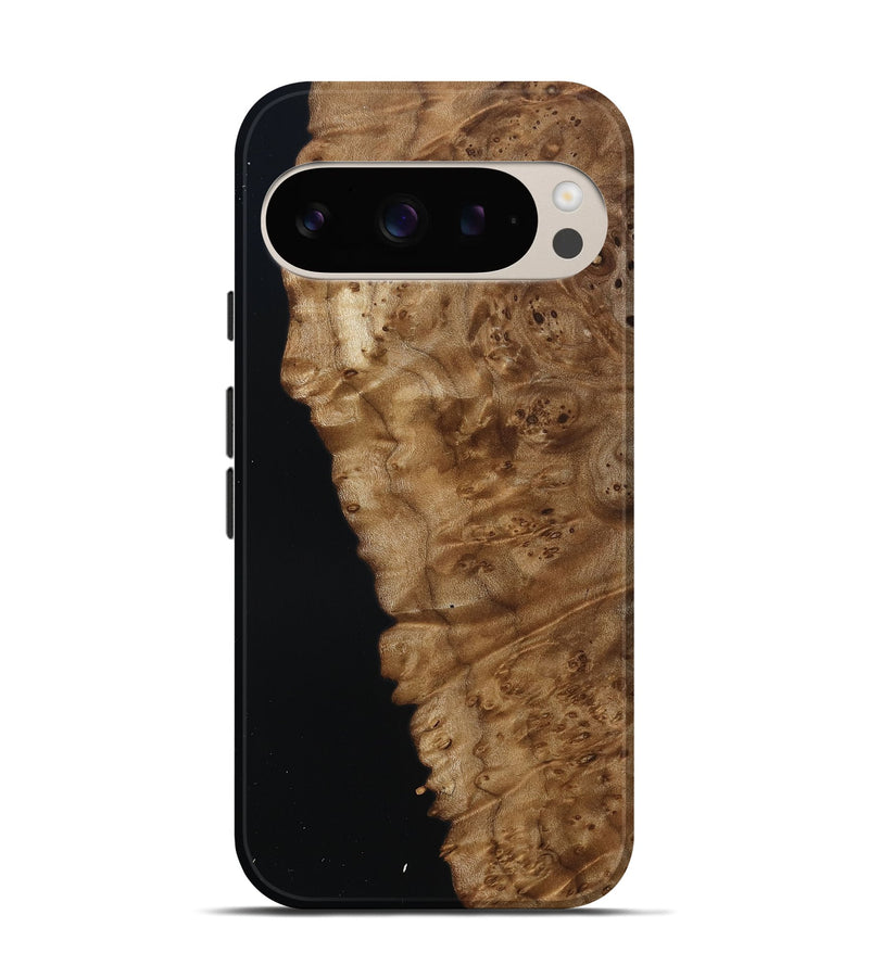 Pixel 9 Pro Wood Live Edge Phone Case - Claire (Wood Burl, 790782)