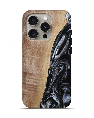 Carved Live Edge iPhone 16 Pro Max ケース IPhone 16 Pro Max - Blue - Live Edge Phone Case - Carved