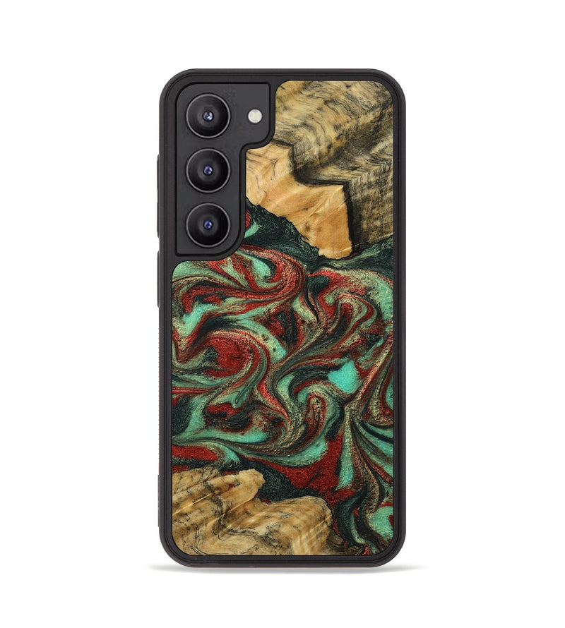 Galaxy S23 Wood Phone Case - Shanae (Green, 790924)