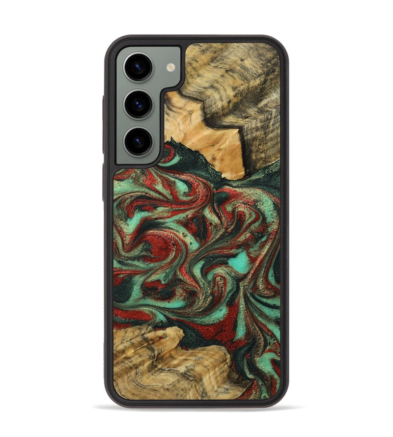 Galaxy S23 Plus Wood Phone Case - Shanae (Green, 790924)
