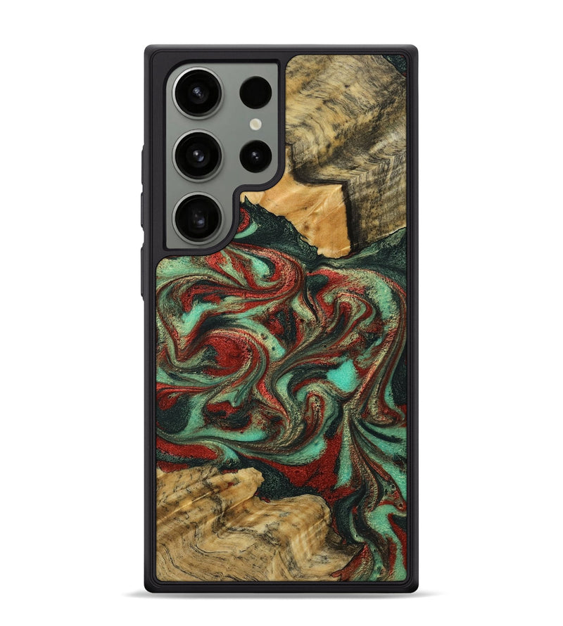 Galaxy S24 Ultra Wood Phone Case - Shanae (Green, 790924)