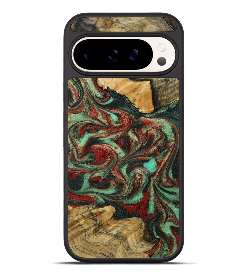Pixel 9 Pro XL Wood Phone Case - Shanae (Green, 790924)