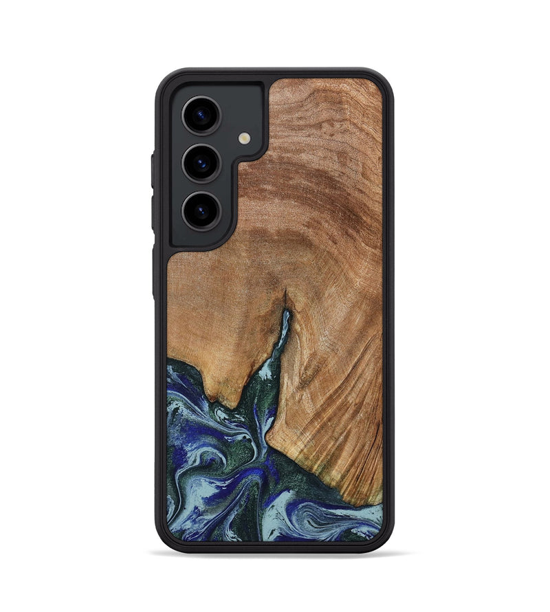 Galaxy S24 Wood Phone Case - Jamey (Green, 790929)