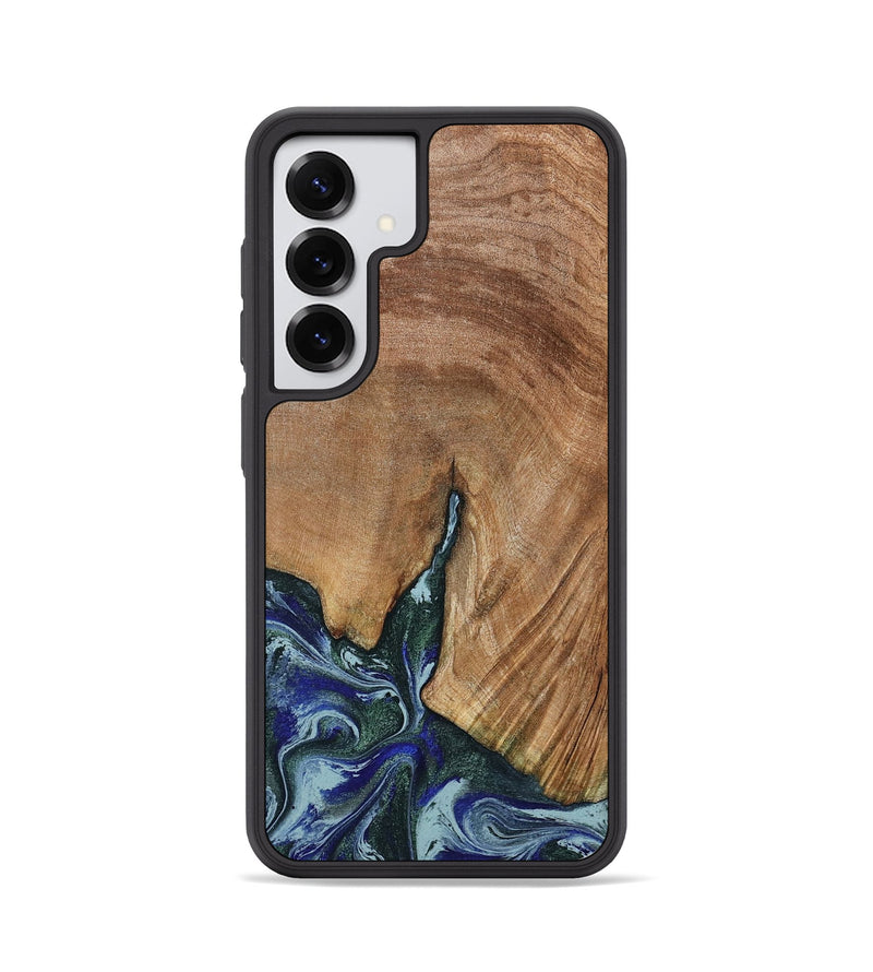 Galaxy S25 Wood Phone Case - Jamey (Green, 790929)