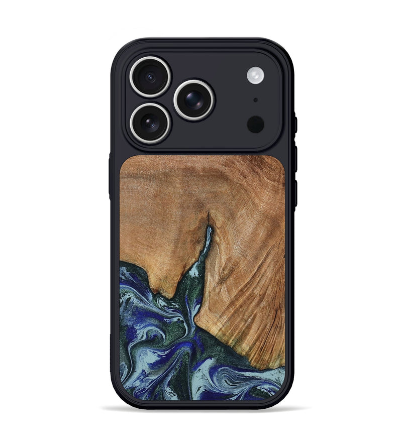 iPhone 17 Pro Wood Phone Case - Jamey (Green, 790929)
