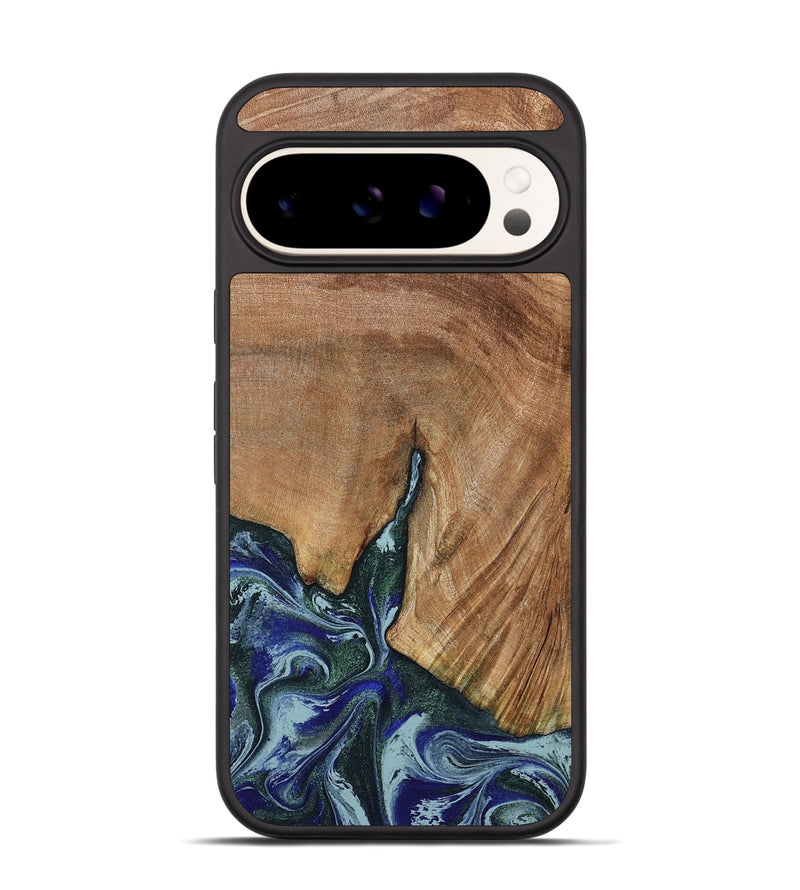 Pixel 9 Wood Phone Case - Jamey (Green, 790929)