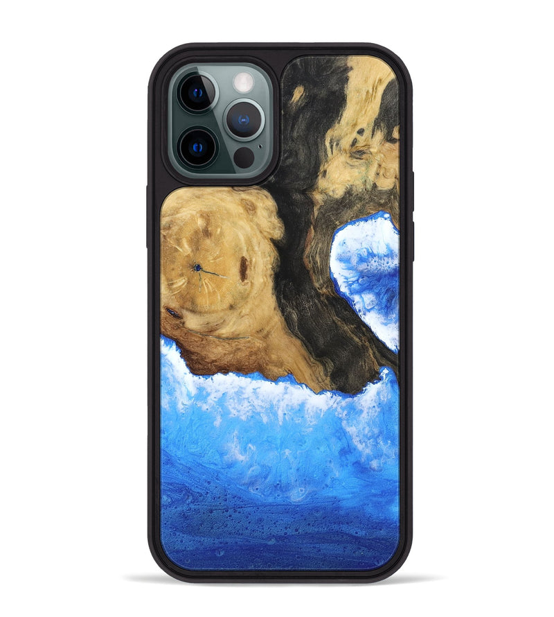 iPhone 12 Pro Max Wood Phone Case - Etha (Coastal, 790993)