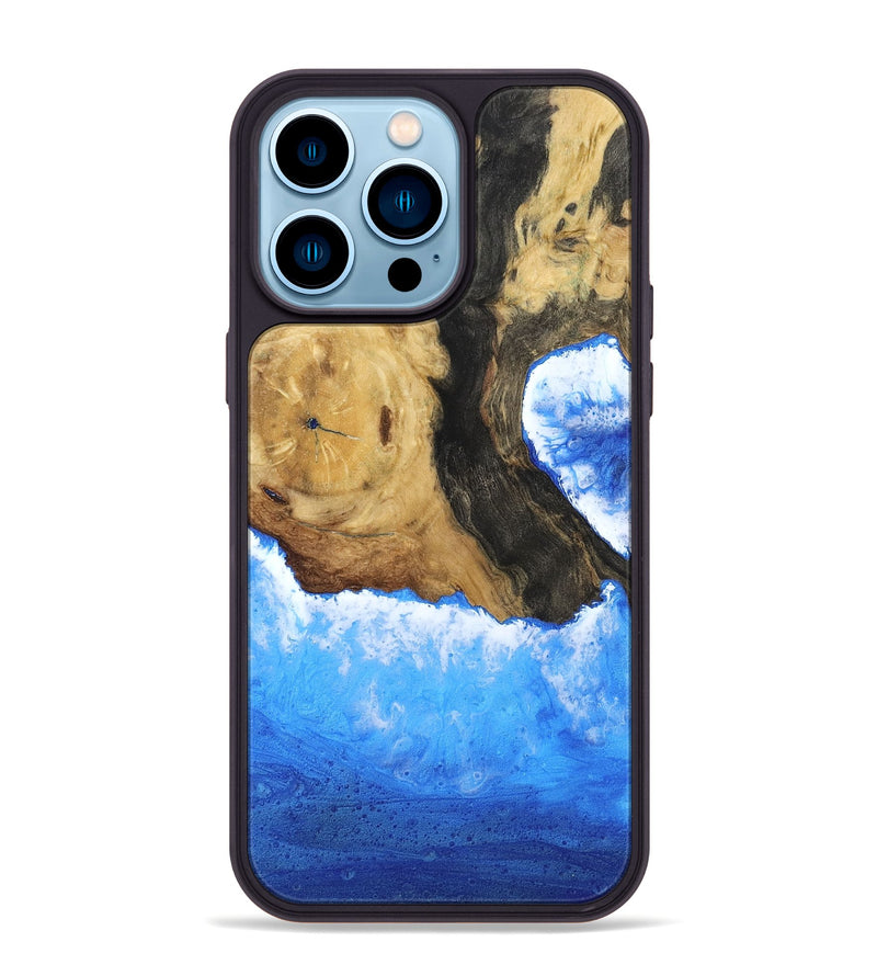 iPhone 14 Pro Max Wood Phone Case - Etha (Coastal, 790993)